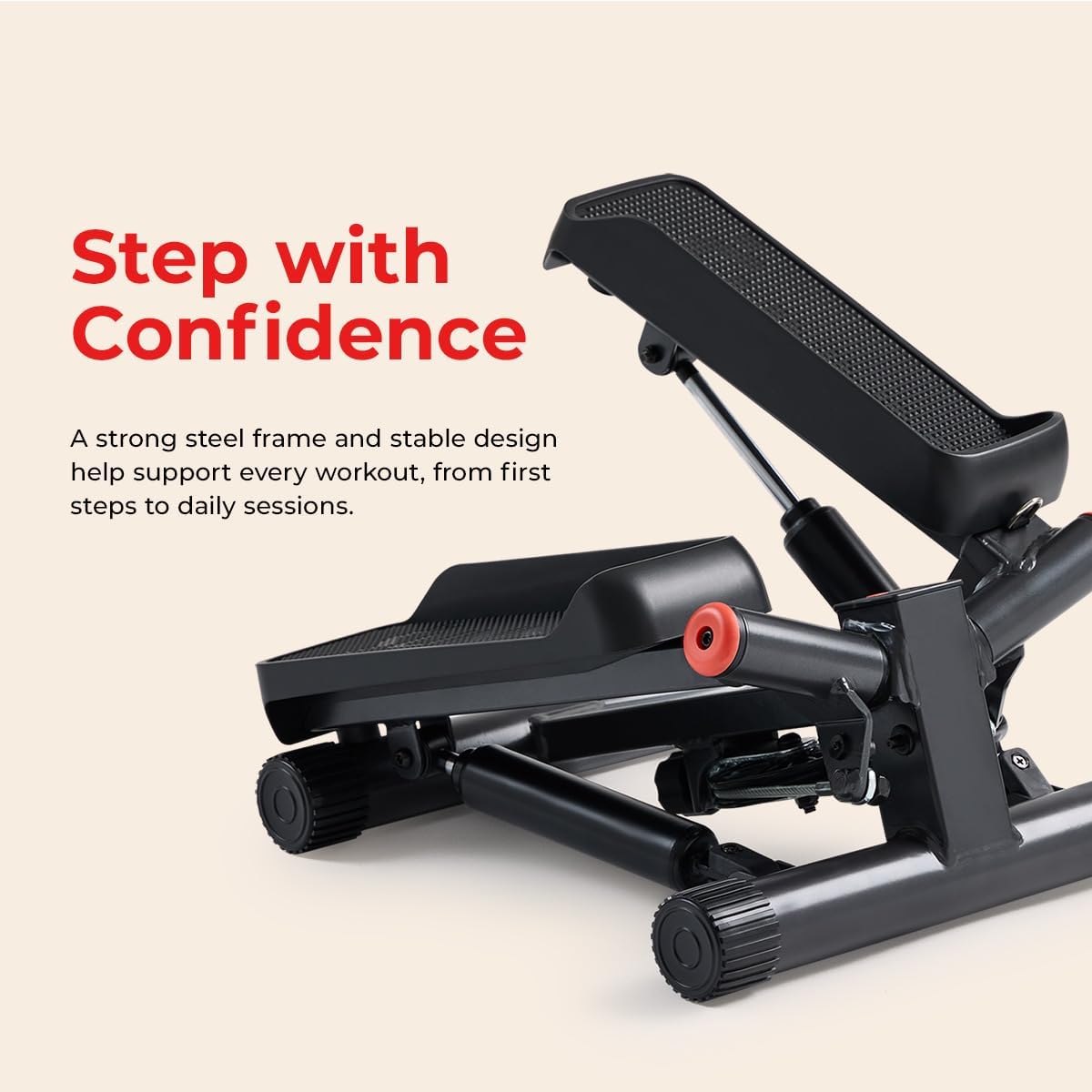 Twist Mini Stepper with Resistance Bands