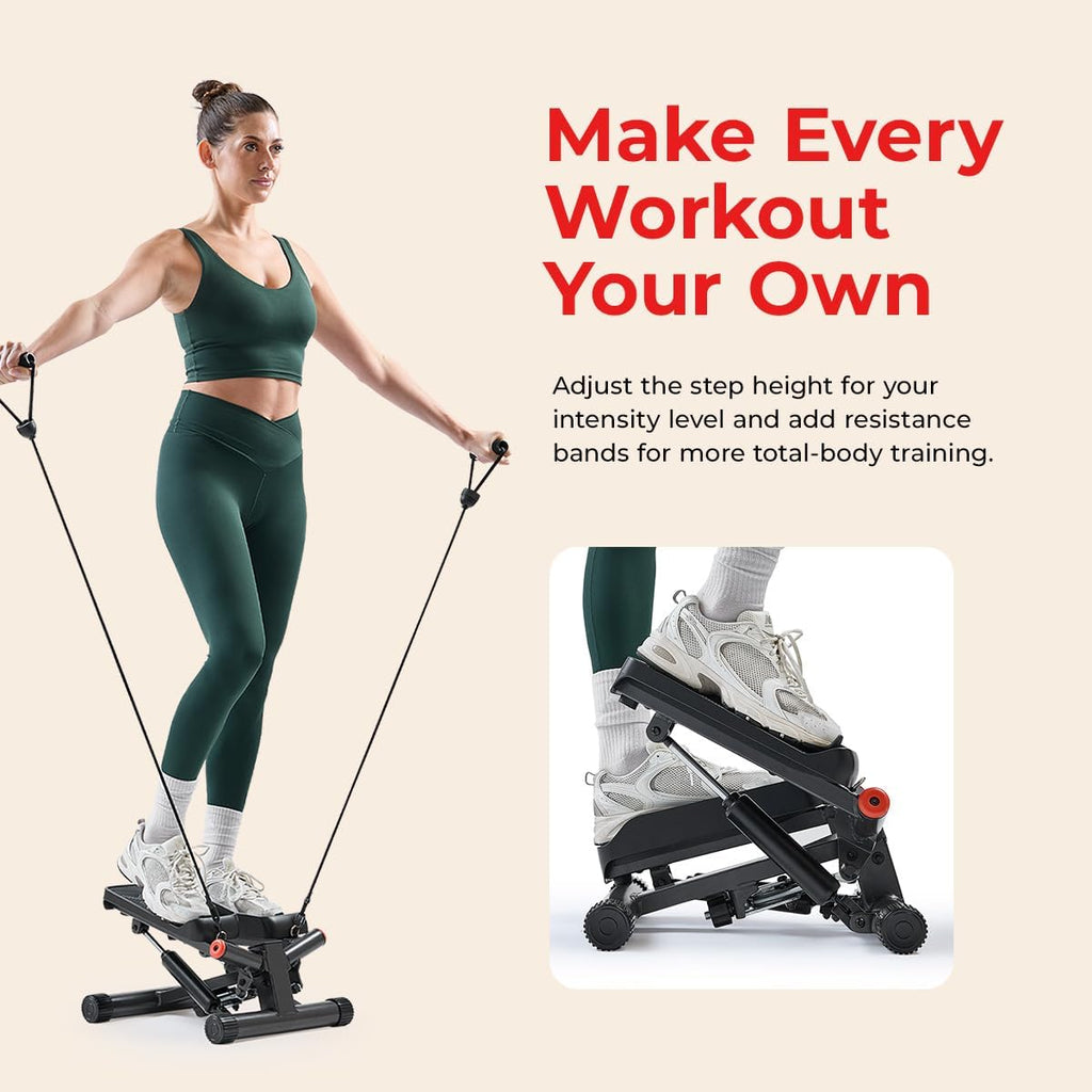 Twist Mini Stepper with Resistance Bands
