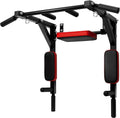 Wall Mount Pull Up Dip Station 440lbs