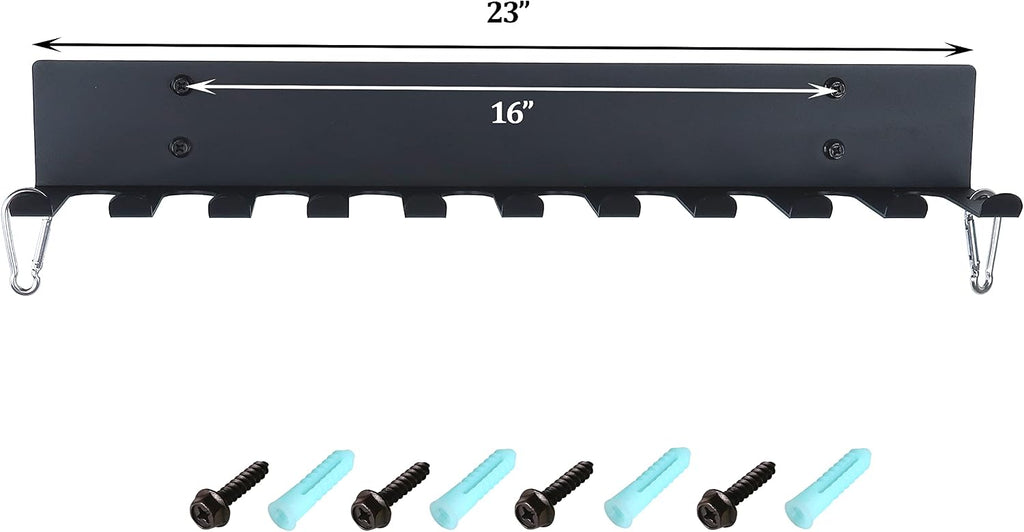 Wall Mount Heavy Duty Gym Storage Rack for Accessories