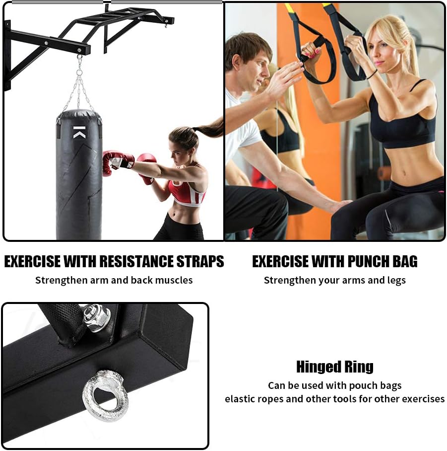 Wall Mount Upper Body Pull Up Bar