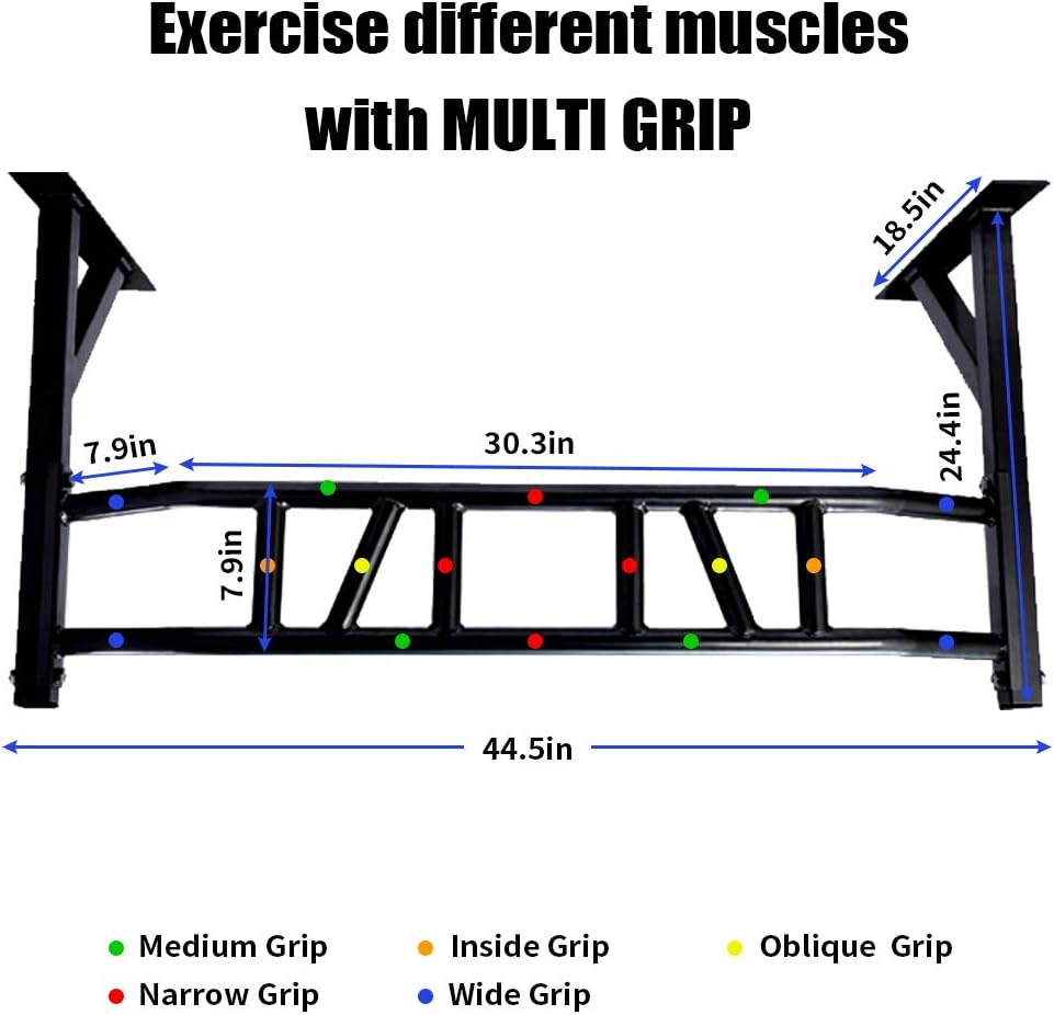 Wall Mount Upper Body Pull Up Bar