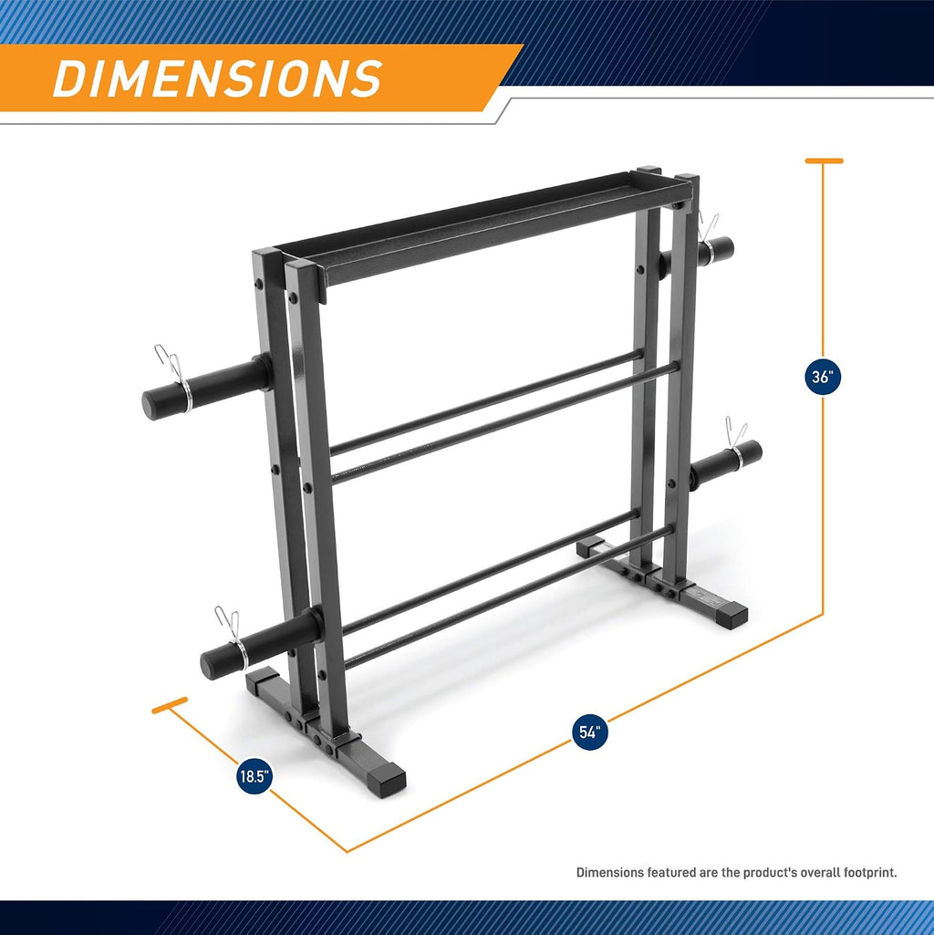 Weight Equipment Storage Rack
