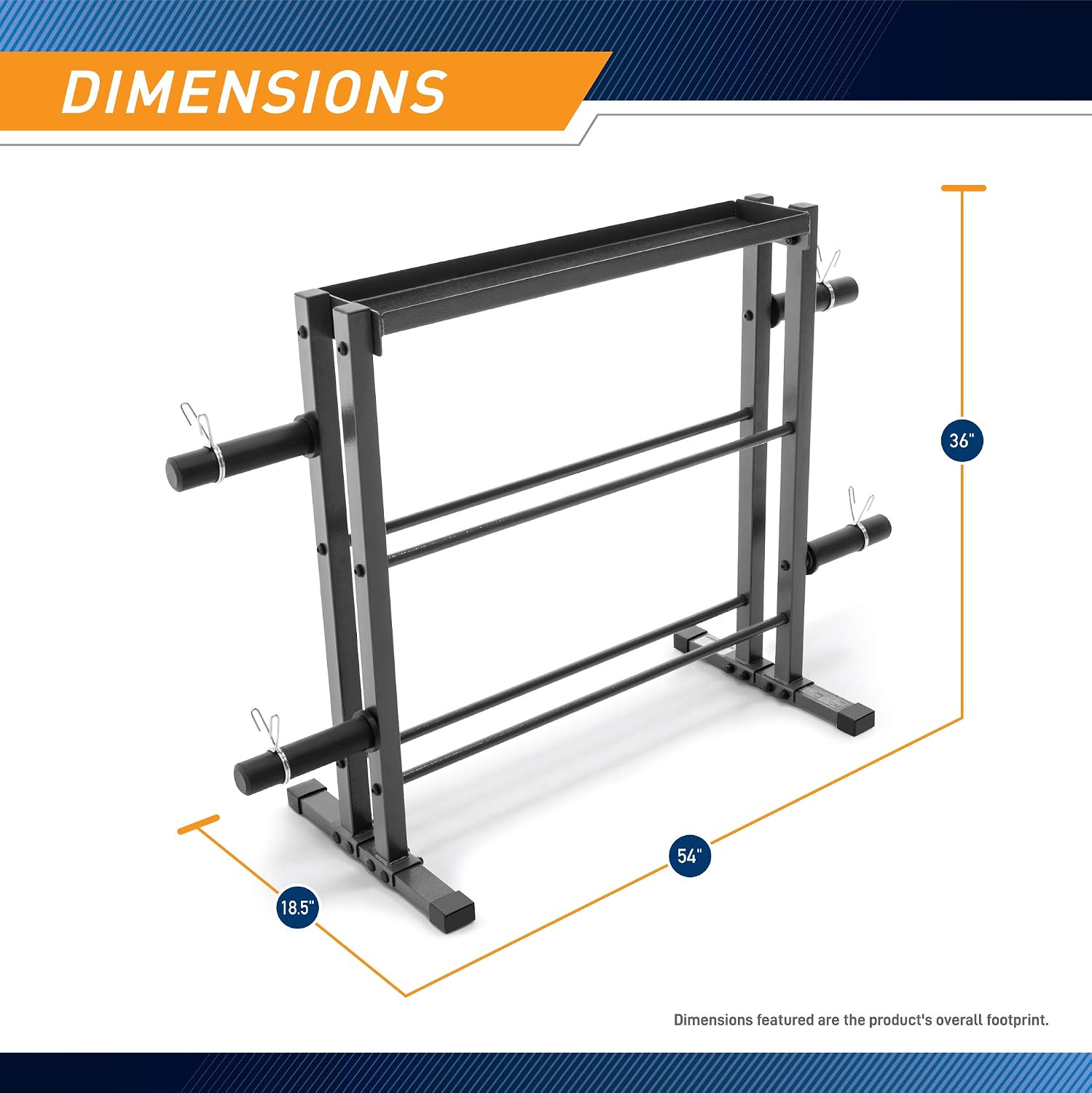 Weight Equipment Storage Rack