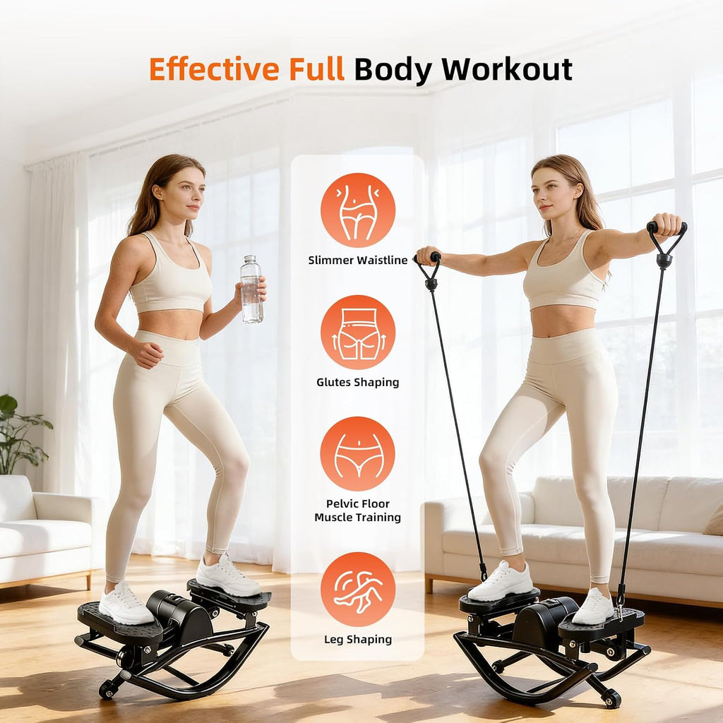 Rock Side-to-Side Fitness Stepper