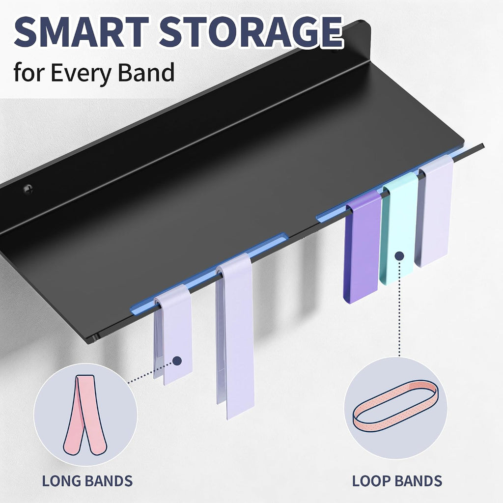 Tonal Compatible Floating Gym Storage Shelf