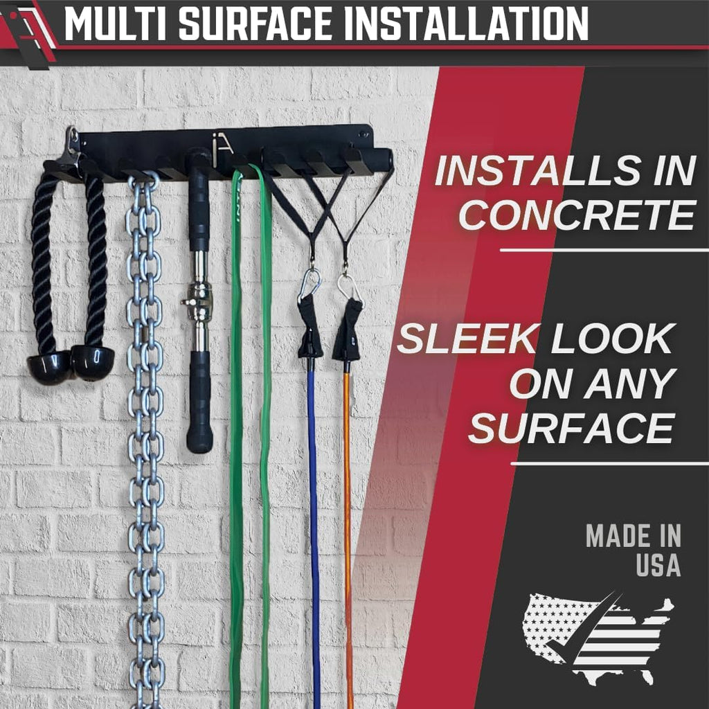 Heavy-Duty Multi-Purpose Gym Storage Hanger