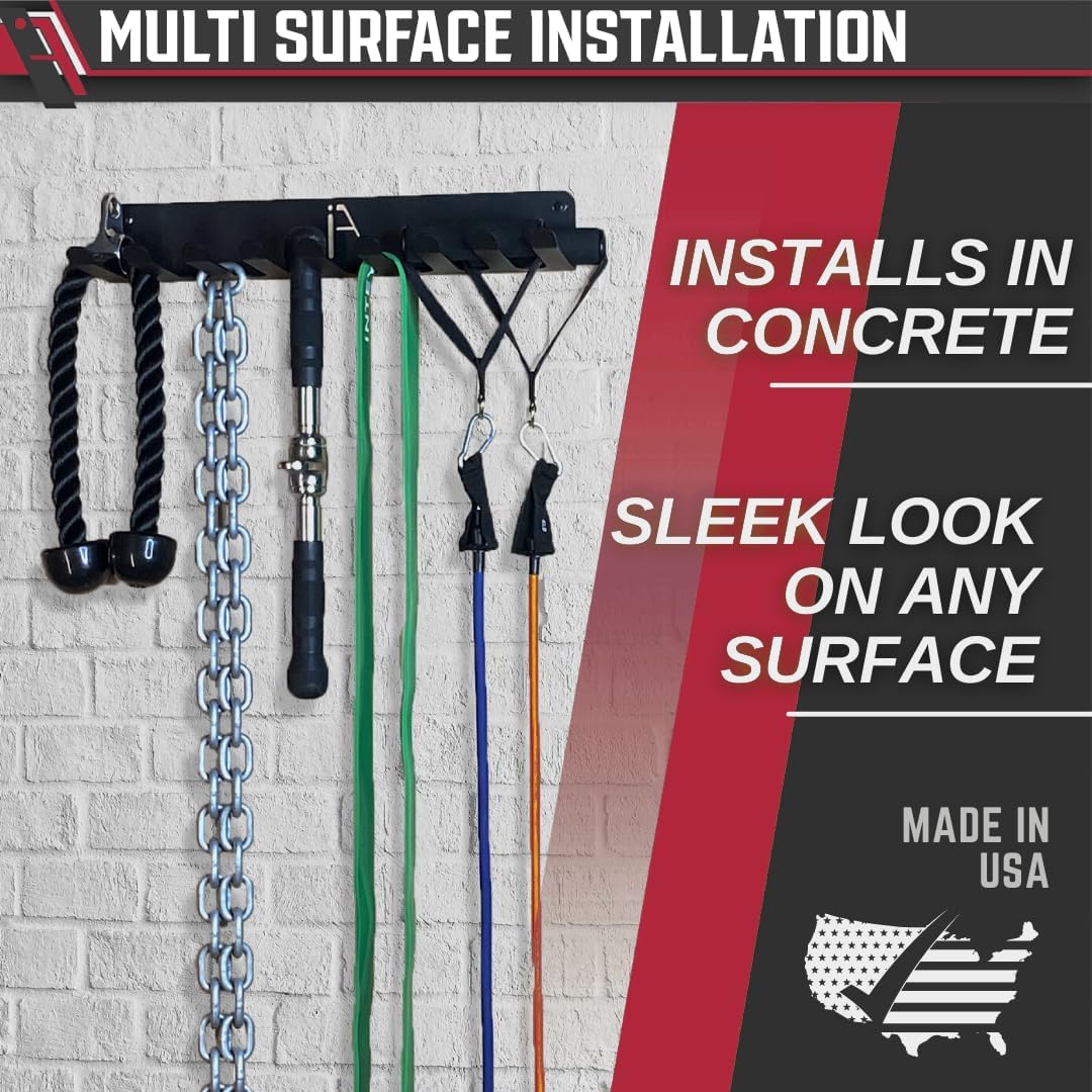 Heavy-Duty Multi-Purpose Gym Storage Hanger