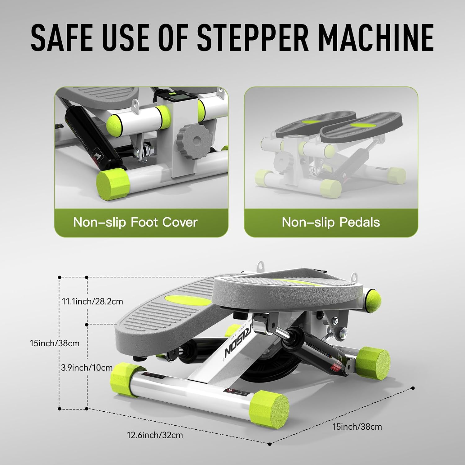 Mini Stair Stepper with LCD Monitor 330LBS
