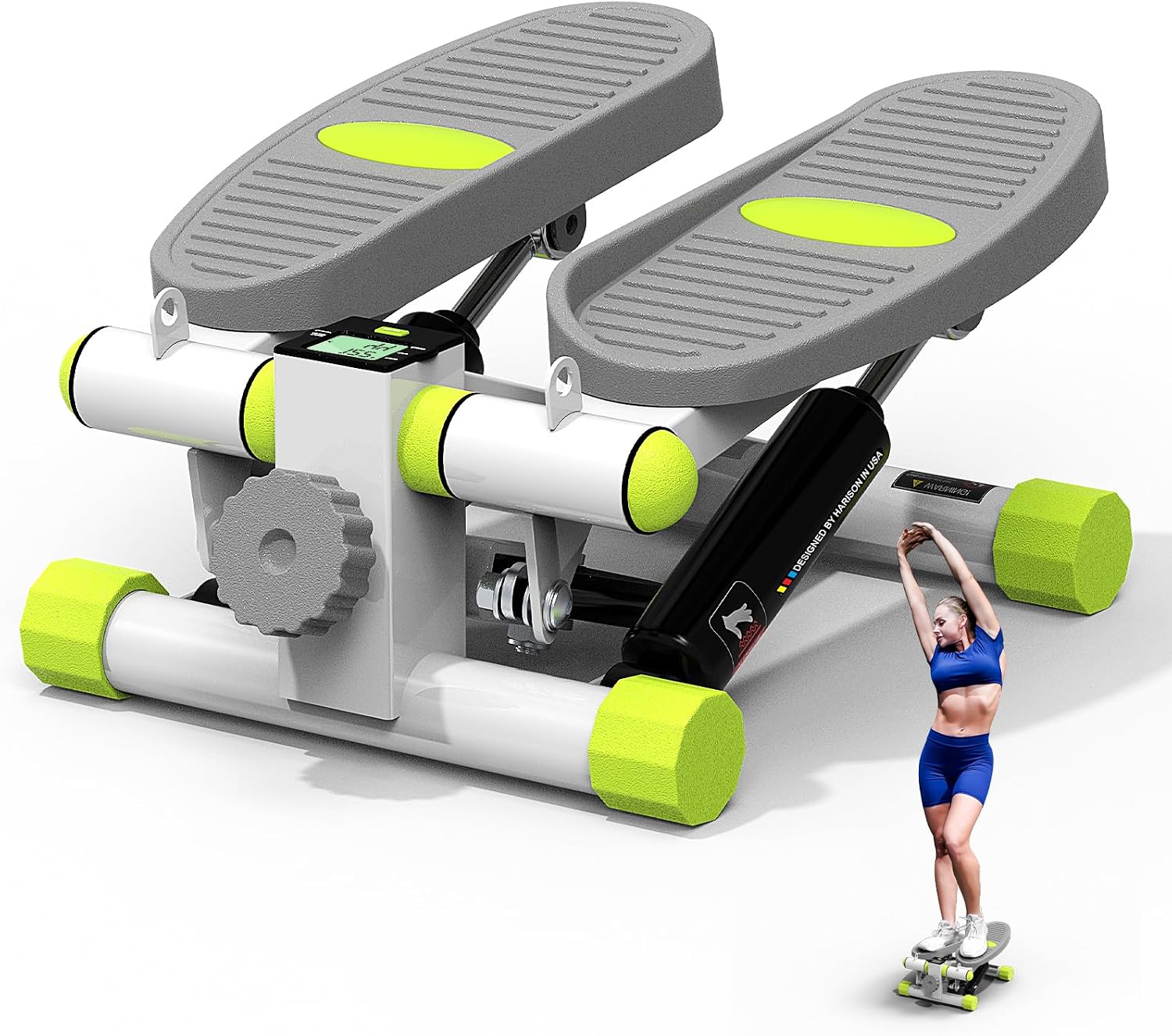 Mini Stair Stepper with LCD Monitor 330LBS