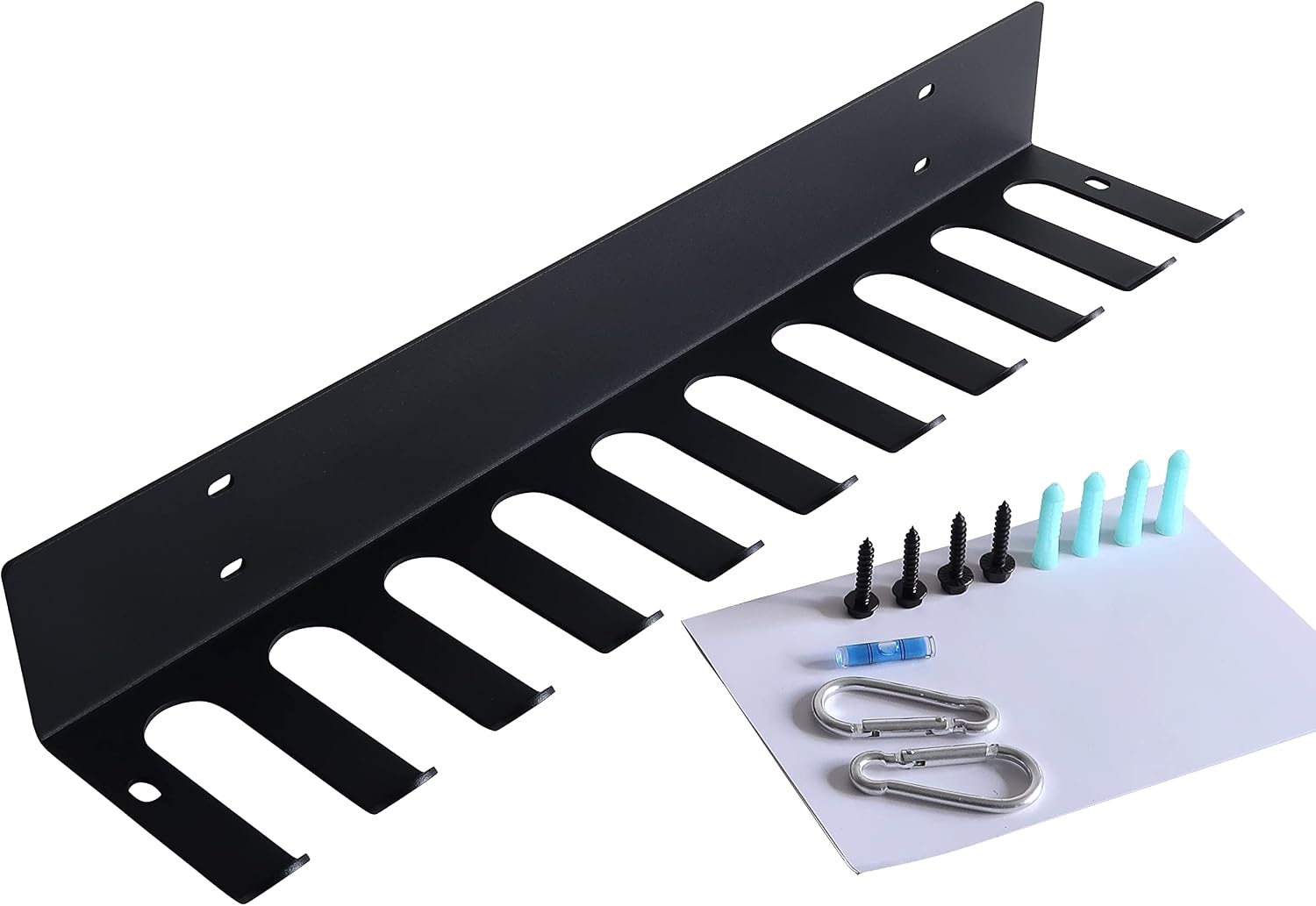Wall Mount Gym Accessory Storage Rack