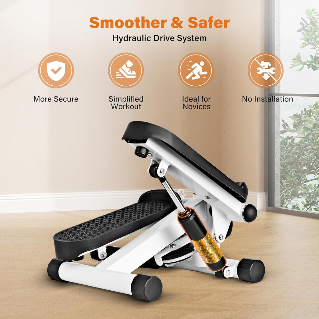 Mini Stair Stepper with Resistance Band