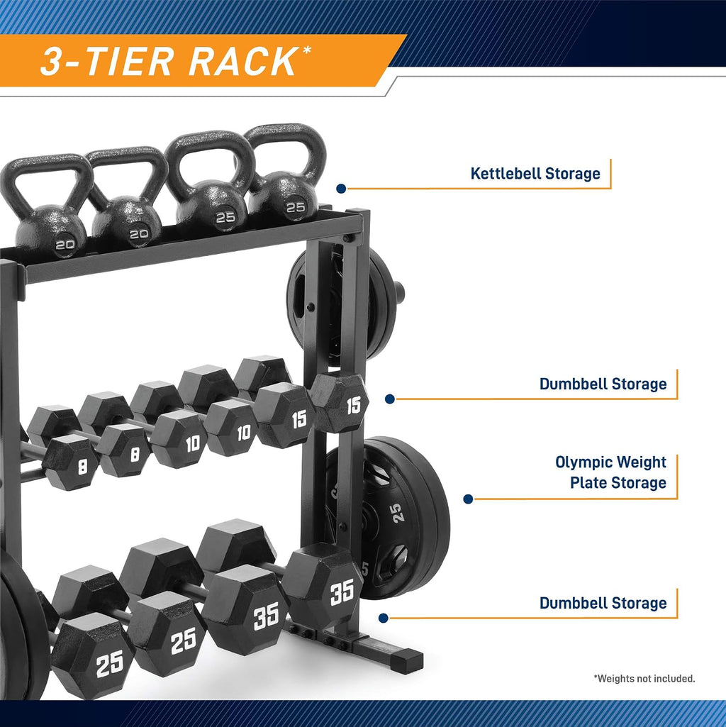 Weight Equipment Storage Rack