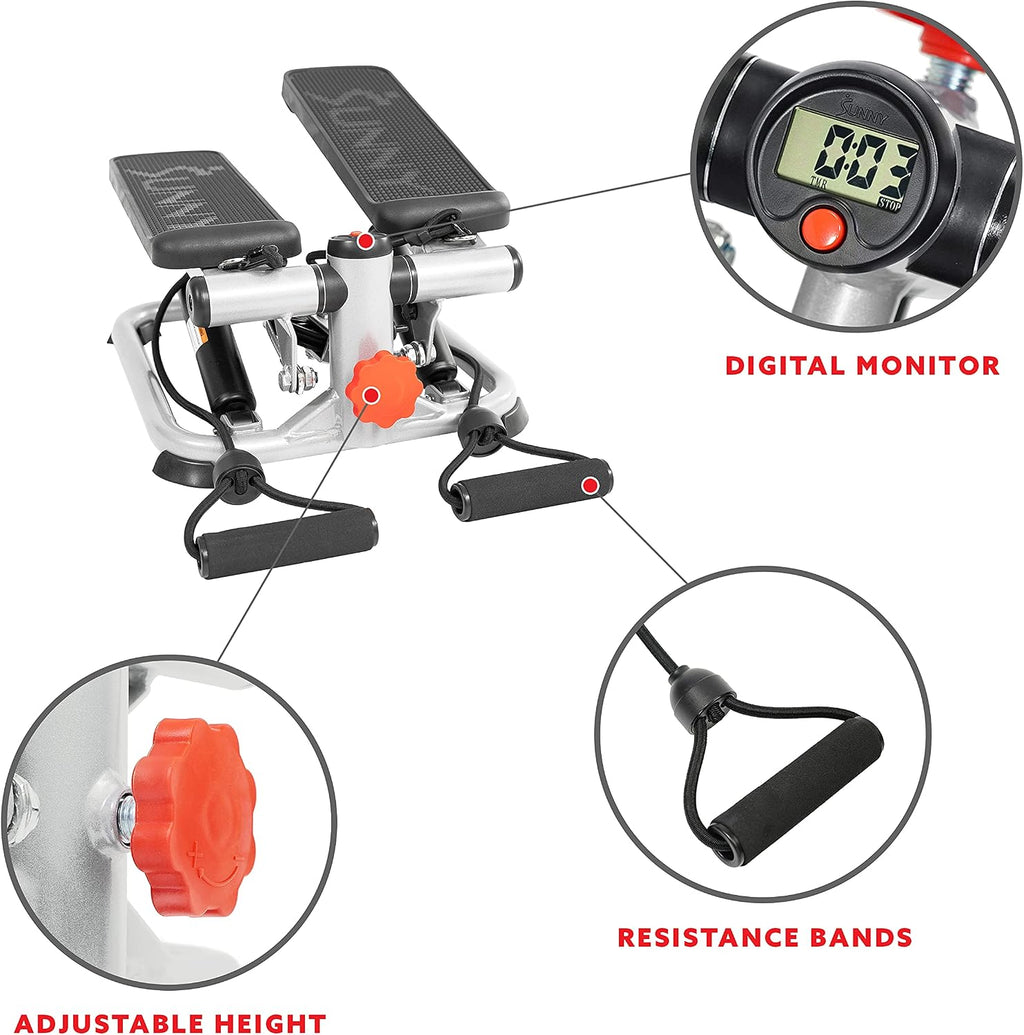 Mini Stepper Digital Monitor Resistance Bands